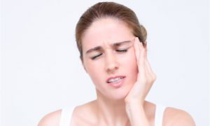 A woman with tooth infection and headache as well.