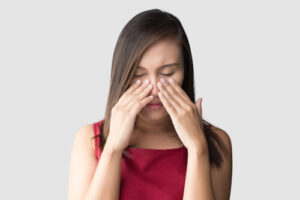 waking up with sinus headache